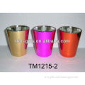electroplate color shot glass
